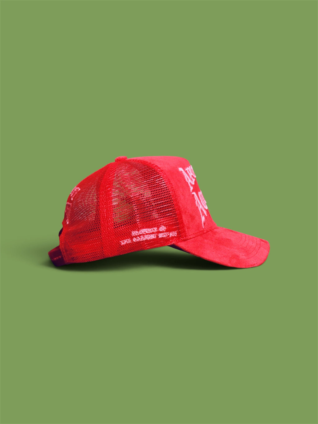 APOLOGY ACCEPTED — Red Trucker