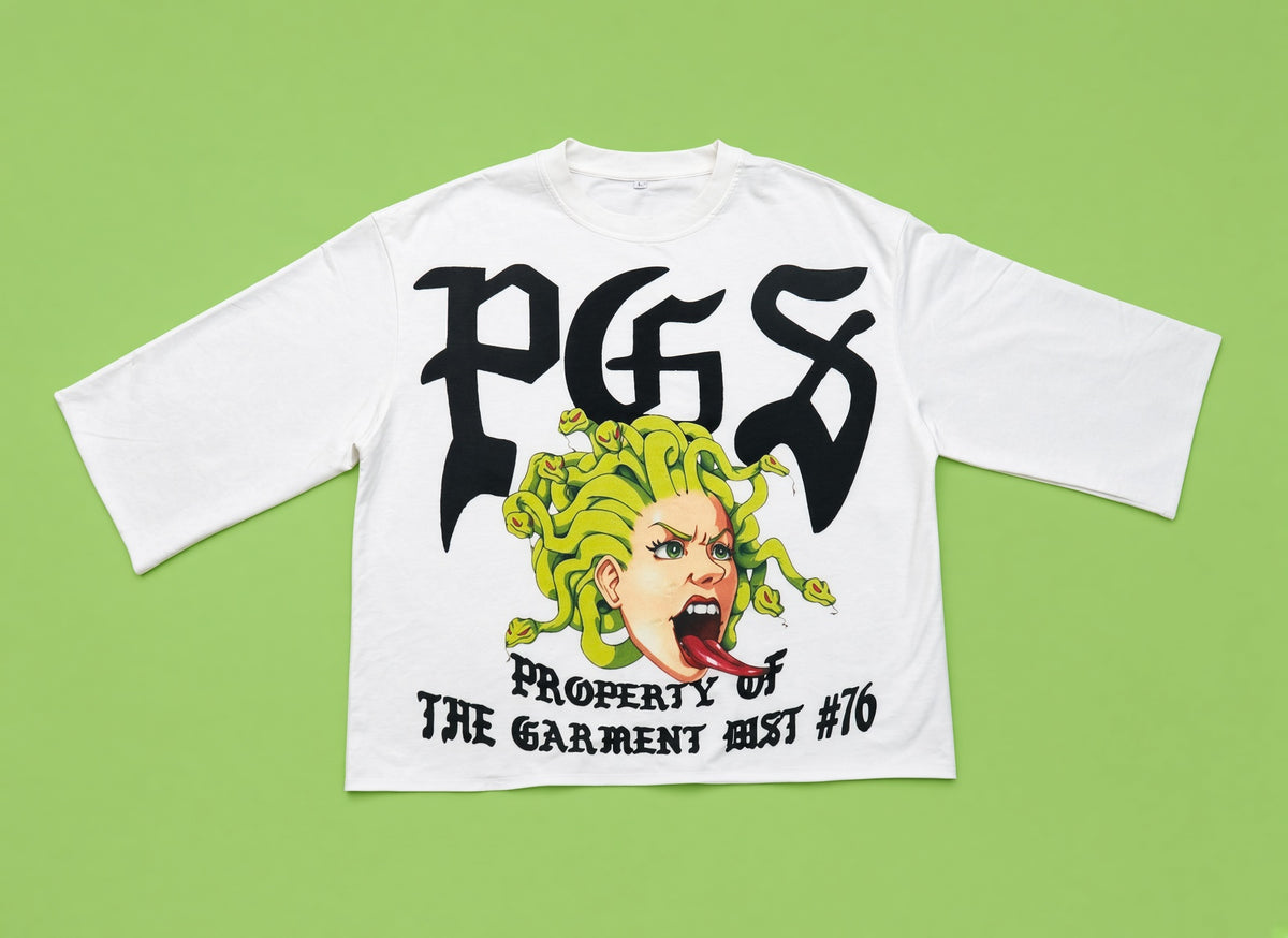 PGS PROPERTY OF THE GARMENT DISTRICT — OVERSIZED TEE