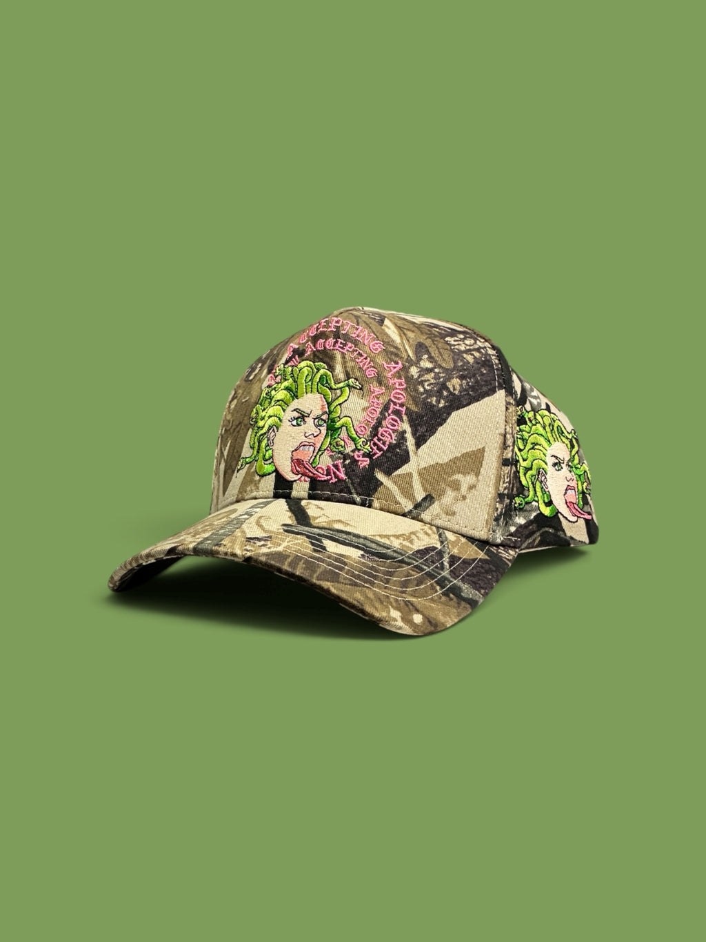 NOW ACCEPTING APOLOGIES — Camo Cap