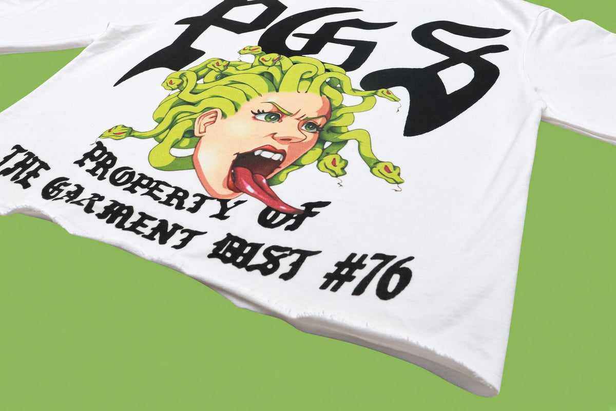 PGS PROPERTY OF THE GARMENT DISTRICT — OVERSIZED TEE