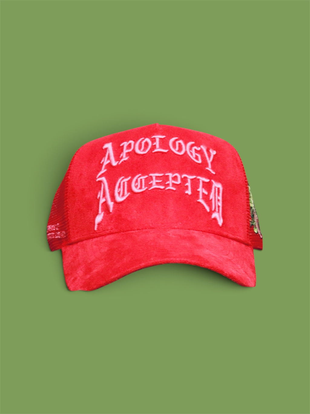 APOLOGY ACCEPTED — Red Trucker