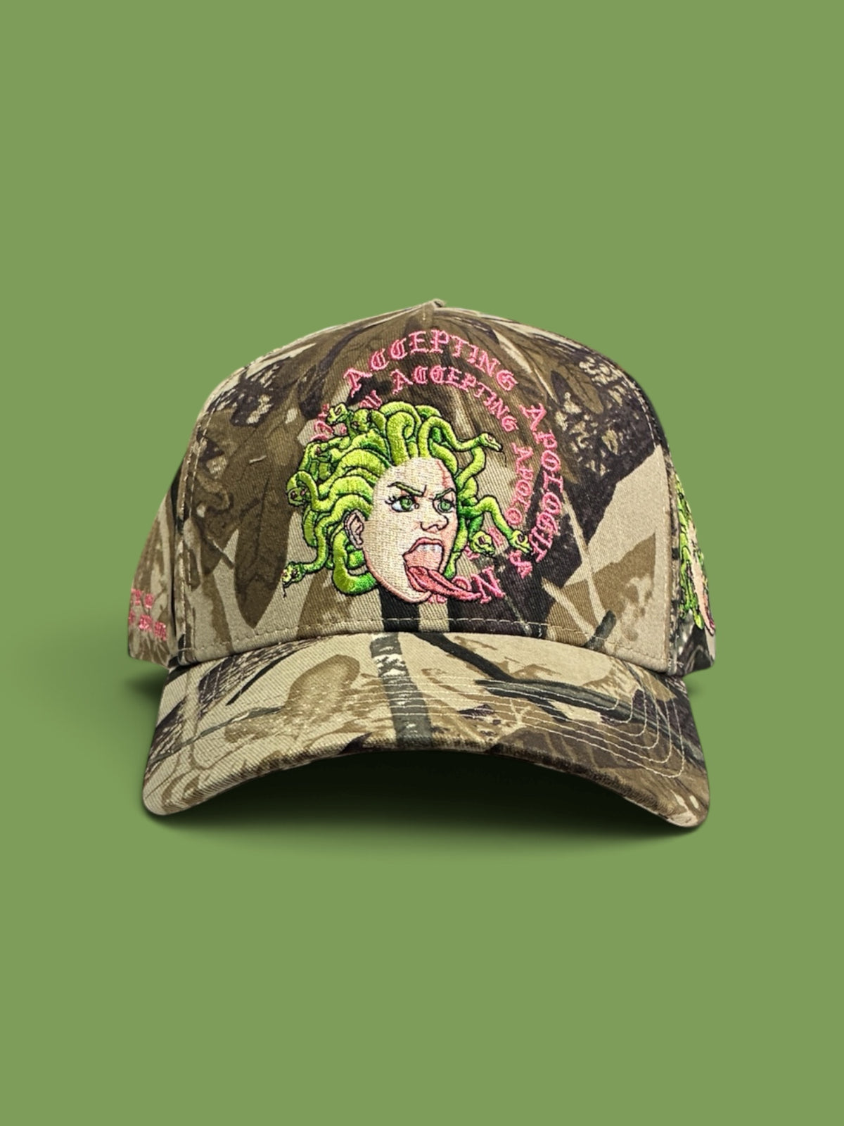 NOW ACCEPTING APOLOGIES — Camo Cap