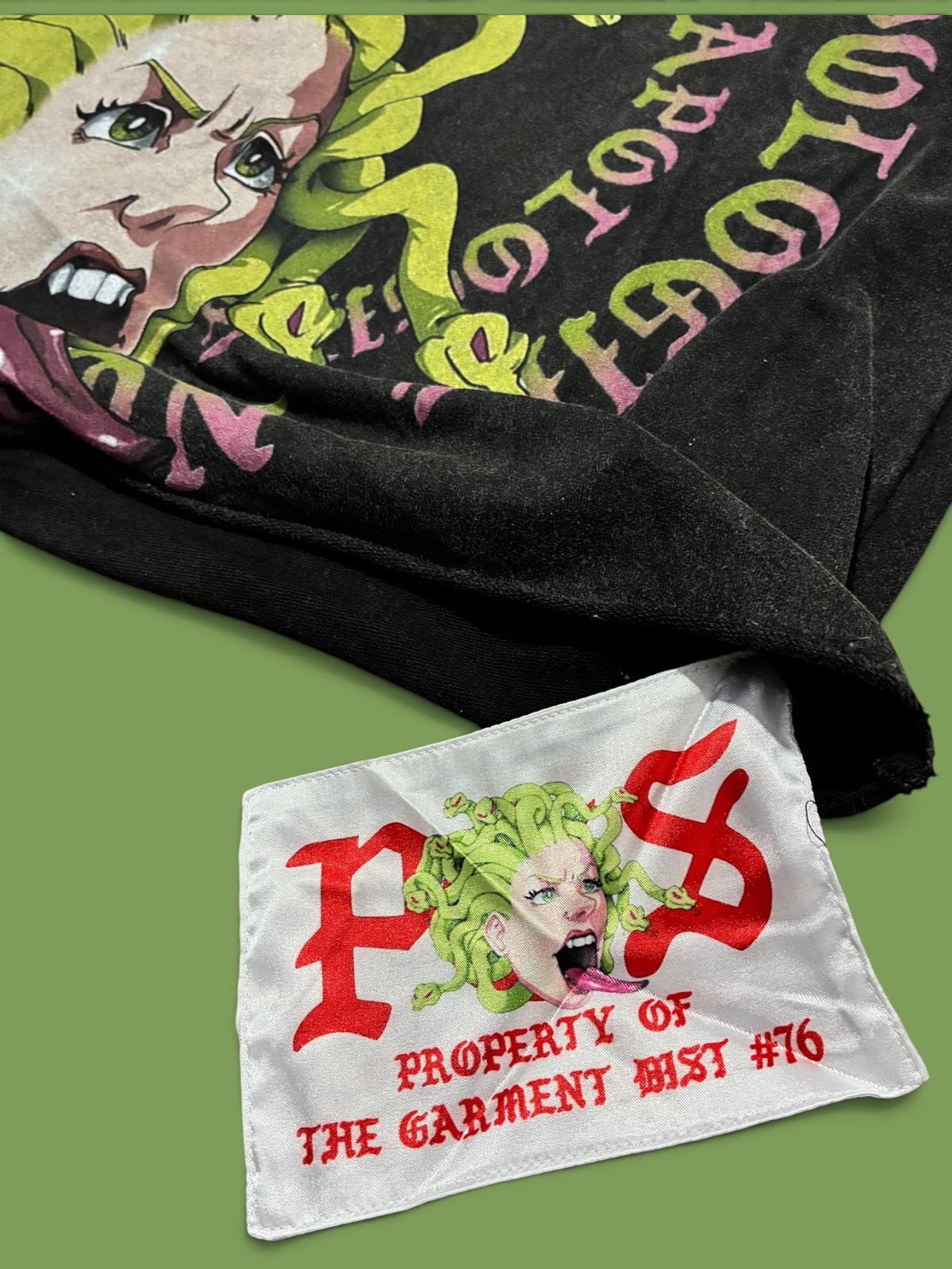 NOW ACCEPTING APOLOGIES —  OVERSIZED CROPPED TEE