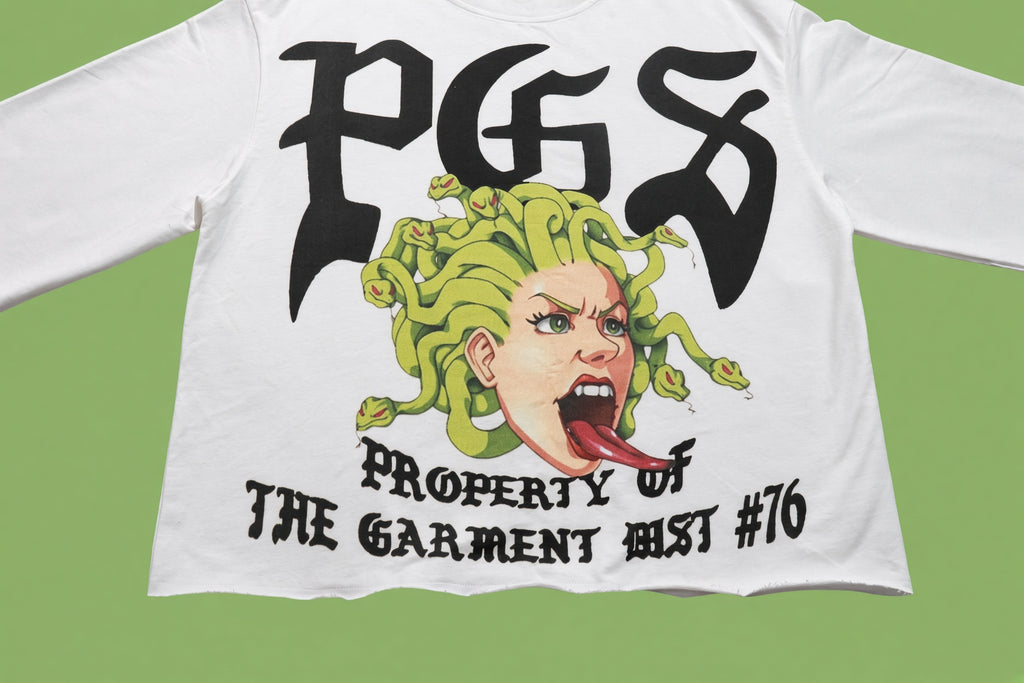 PGS PROPERTY OF THE GARMENT DISTRICT — OVERSIZED TEE